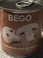Mängden socker i Champignons de Paris