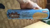 Mängden socker i Choco : Biscuits doubles farcis