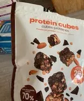 Mängden socker i Protéines cubes