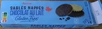 Mängden socker i Sablés nappés chocolat au lait