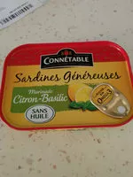 Mängden socker i Sardines Généreuses