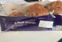 Mängden socker i 6 fruits cones