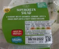 Mängden socker i Supergreen salad