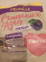 Mängden socker i Pruneaux d\'Agen