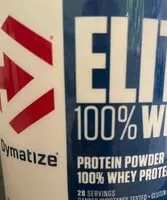 Mängden socker i Elite  100%. Whey