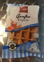 Mängden socker i Gaufre Liégeoise