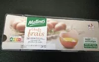 Mängden socker i Œufs frais
