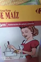 Mängden socker i Harina fina de maíz