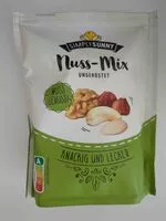 Mängden socker i Nuss-Mix ungeröstet