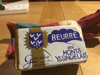 Mängden socker i Beurre des mon monts d’Yssingelais