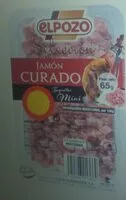 Mängden socker i Jamón curado taquitos mini