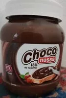 Mängden socker i Choco nussa 13% de noisettes
