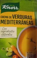 Mängden socker i Crema de verduras mediterráneas
