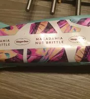 Mängden socker i Macadamia nut brittle Hägen-daes