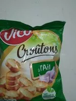 Mängden socker i Crouton a l'ail