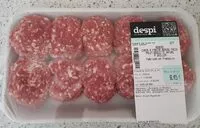 Mängden socker i Chair à farcir / Boulettes agneau