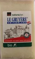 Mängden socker i Le gruyère AOP Bio