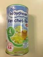 Mängden socker i Fenchel-Tee Babydream