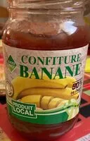 Mängden socker i Confiture banane