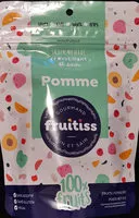 Mängden socker i Pommes lyophilisées