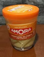 Mängden socker i Moutarde mi-forte