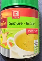 Mängden socker i Gemüse-Brühe