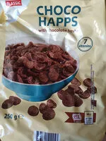 Mängden socker i Choco Happs