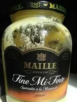 Mängden socker i Moutarde Fine Mi-Forte