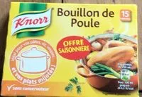 Mängden socker i Bouillon de poule