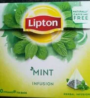 Mängden socker i Lipton mint infusion