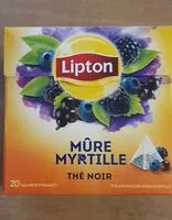 Mängden socker i Thé noir mûre myrtille