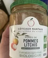 Mängden socker i Purée de pomme lichis