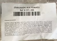 Mängden socker i Chausson pomme