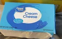 Mängden socker i cream cheese