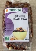 Mängden socker i Noisettes décortiquées