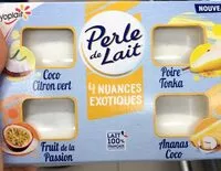 Mängden socker i Perle de lait