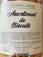 Mängden socker i Assortiment de biscuits