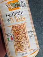 Mängden socker i Castelfood Gallette Di Mais Senza Glutine GR. 130