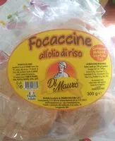 Mängden socker i Focaccine all'olio di riso