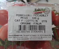 Mängden socker i Pomodori piccadilly