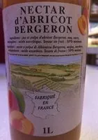 Mängden socker i Nectar d'abricot bergeron