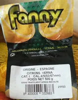 Mängden socker i Citrons Jaunes Primofiori