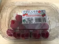 Mängden socker i Framboises