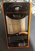 Mängden socker i Sandwich jamón york y queso