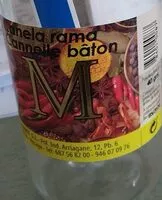 Mängden socker i Canela rama