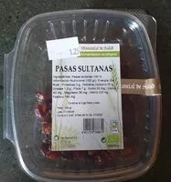 Mängden socker i Pasas sultanas
