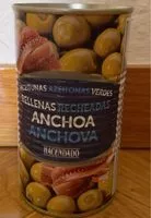 Mängden socker i Aceitunas de anchoa