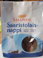 Mängden socker i Saaristolaisnappi Ruisleipä