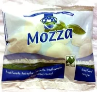 Mängden socker i Mozza