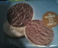 Mängden socker i Galettes de riz chocolat au lait